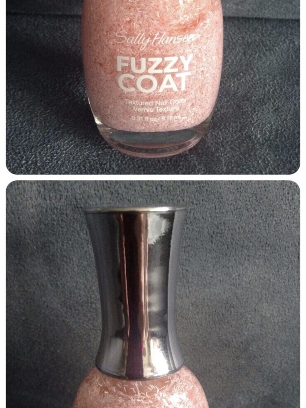 NEW Sally Hansen Fuzzy Coat Textured Nail Polish - WOOL LITE 100